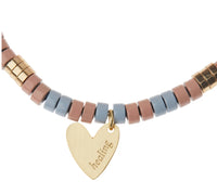 Scout Stone Intention Bracelet - Rhodonite / Gold