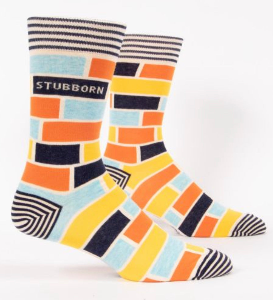 "Blue Q" Men's Socks - Stubborn - The Boutique at Fresh