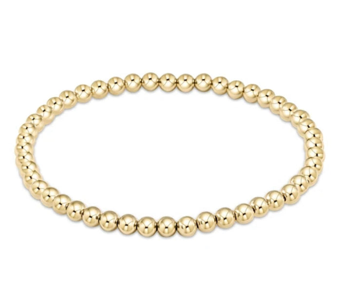 Enewton Classic Gold 4mm Bead Bracelet