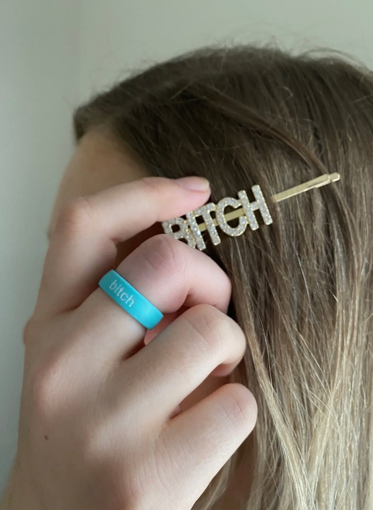Flip Ring Reversible Bitch / Babe - The Boutique at Fresh