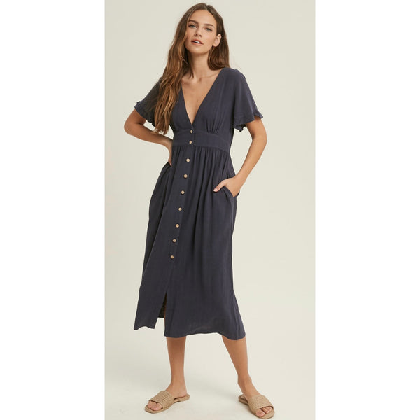Vera Linen Dress 
