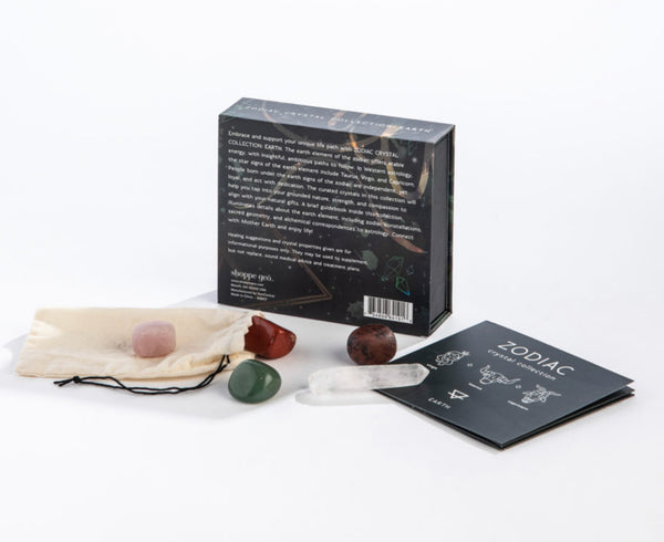Shoppe Geo Zodiac Crystal Collection - Earth - The Boutique at Fresh