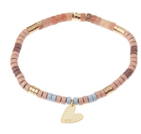Scout Stone Intention Bracelet - Rhodonite / Gold