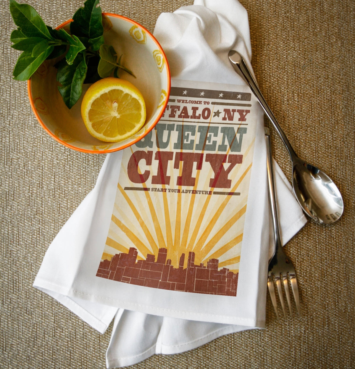 Buffalo Queen City Towel