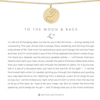 Bryan Anthonys To The Moon And Back Gold Necklace