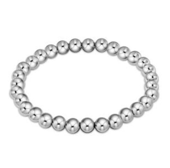 Enewton Classic Sterling Silver 6mm Bead Bracelet