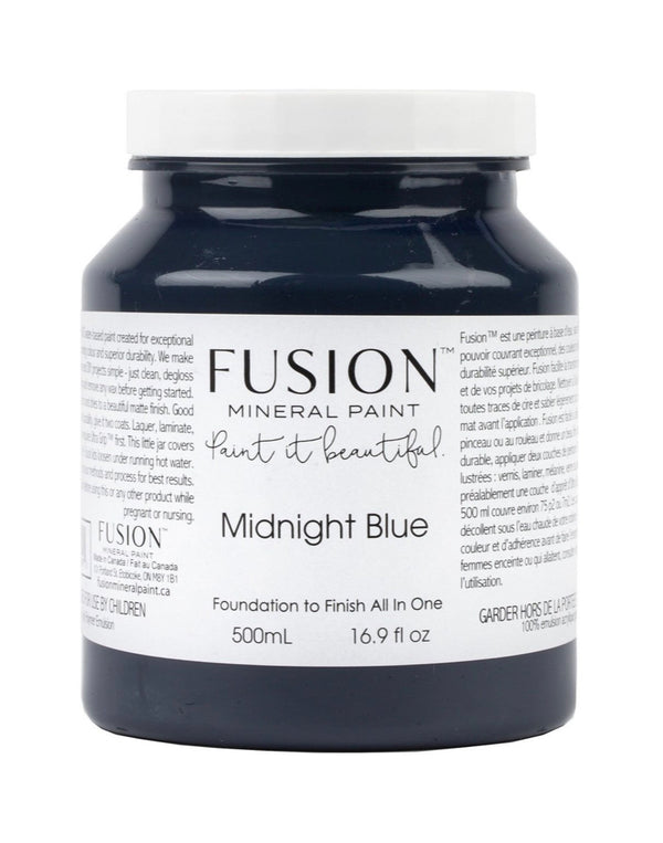 Fusion Mineral Paint - Midnight Blue - The Boutique at Fresh