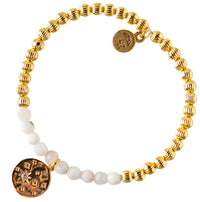 Lenny & Eva Piper Bracelet - Gray Agate Lenny & Eva Piper Bracelet - Gray Agate