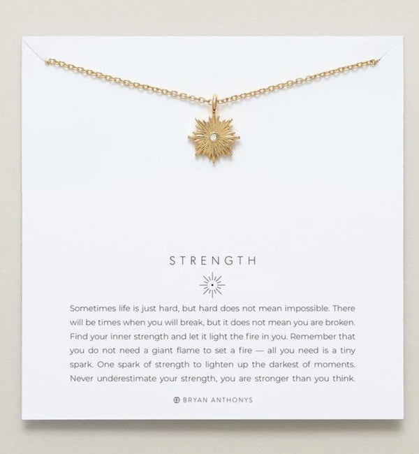 Bryan Anthonys Strength Gold Necklace - The Boutique at Fresh