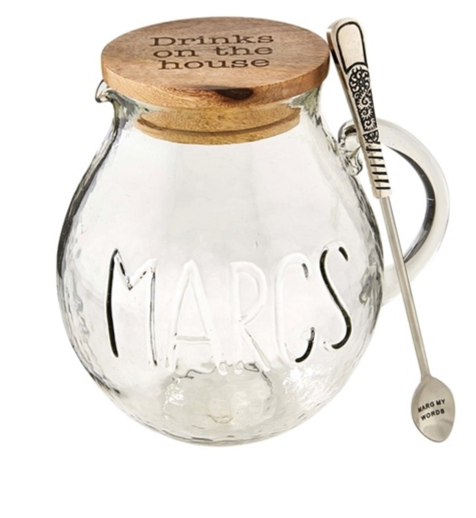 Mud Pie Margarita Pitcher Set