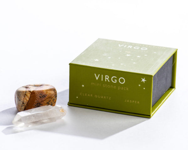 Shoppe Geo Virgo Zodiac Mini Stone Pack