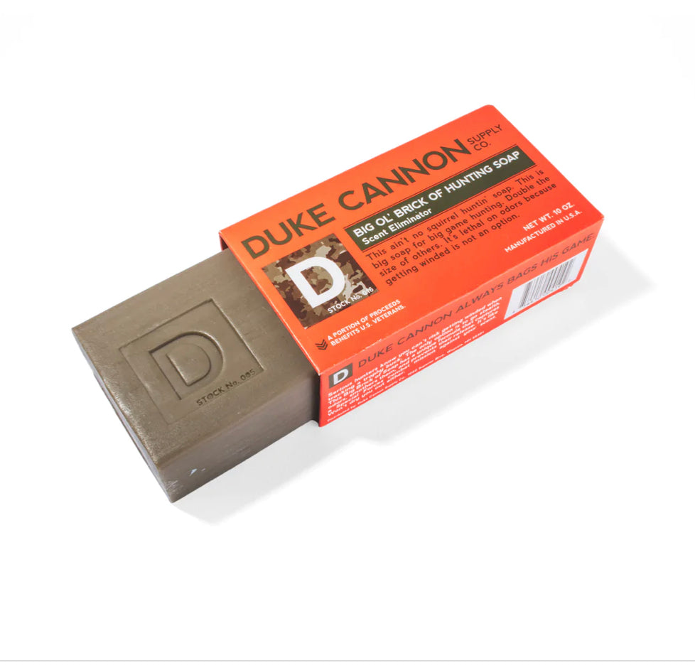Duke Cannon Big Ol’ Brick Of Hunting Soap - Scent Eliminator 