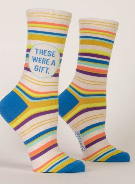 "Blue Q" Women's Socks - These Were A Gift - The Boutique at Fresh