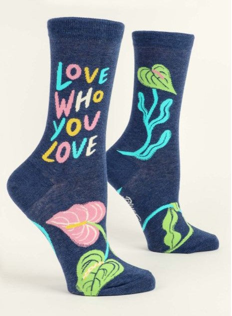 "Blue Q" Women's Socks - Love Who You Love - The Boutique at Fresh
