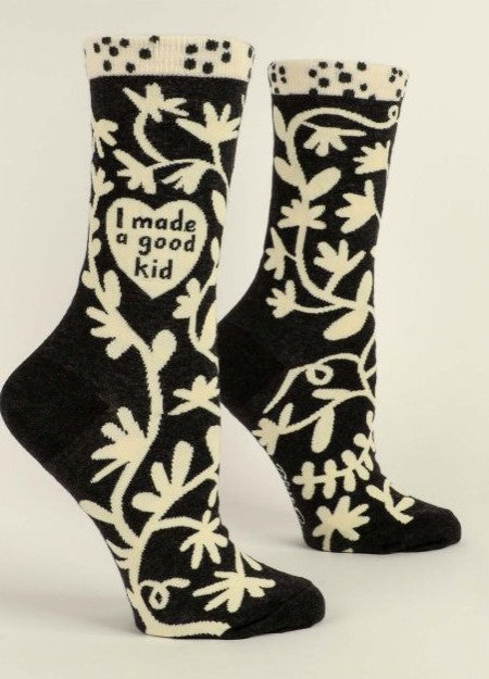 "Blue Q" Women' Socks - I Made A Good Kid - The Boutique at Fresh