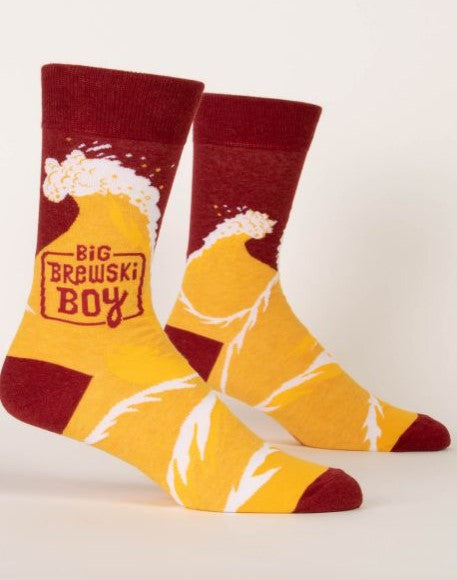 Blue Q Men's Socks - Big Brewski Boy - The Boutique at Fresh