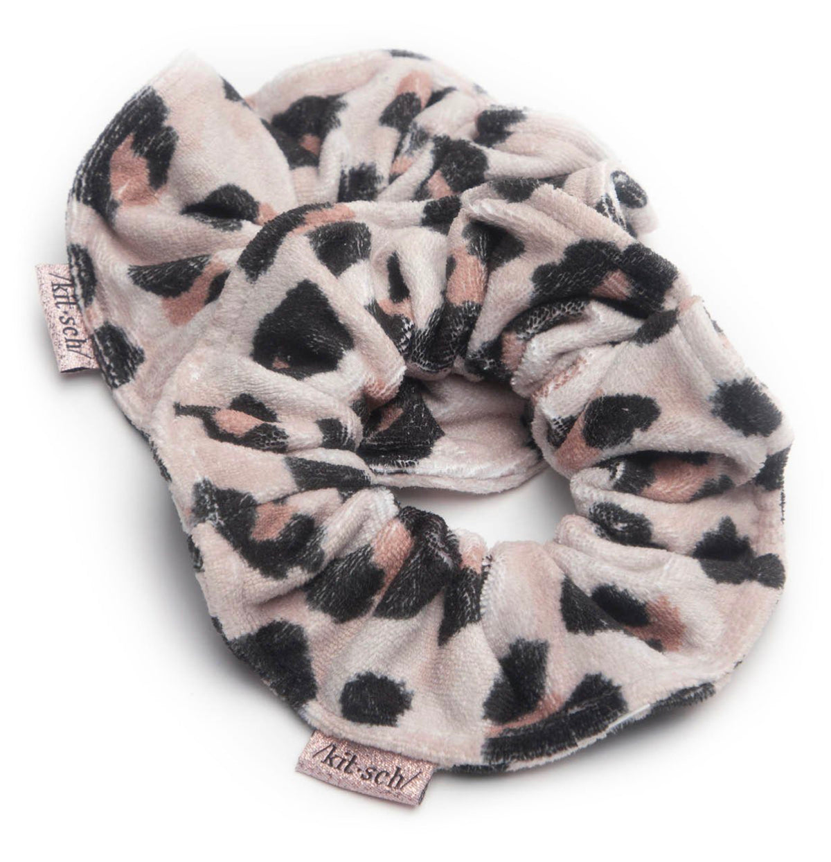 Kitsch Towel Scrunchie - Leopard
