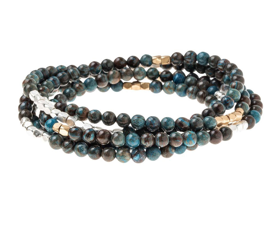 Scout Stone Wrap - Blue Sky Jasper Stone Of Empowerment
