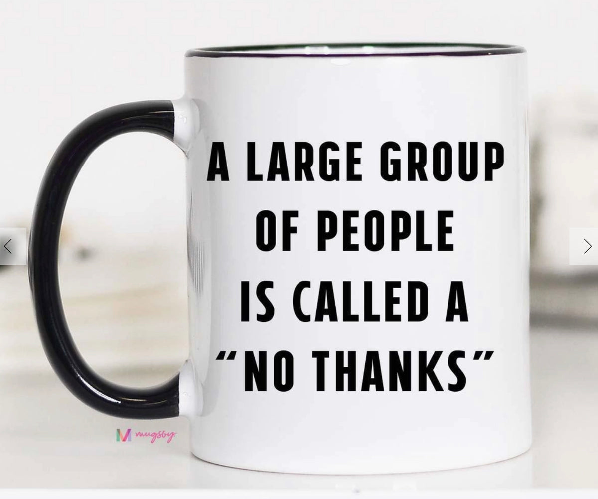 Mugsby A Large Group Of People Coffee Mug