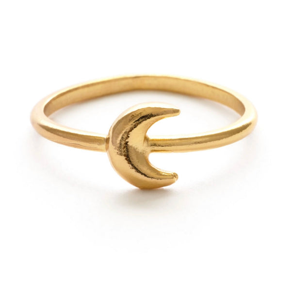 Amano Studio Tiny Crescent Moon Ring