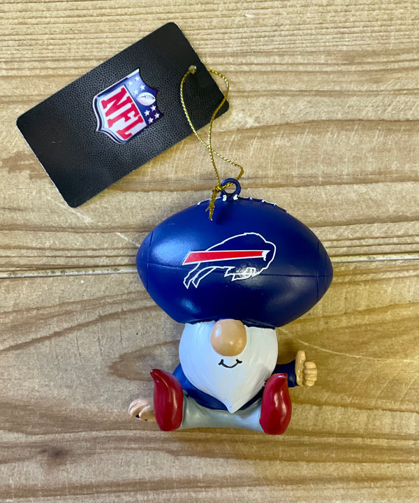 Buffalo Bills Gnome Football & #1 Fan Ornament