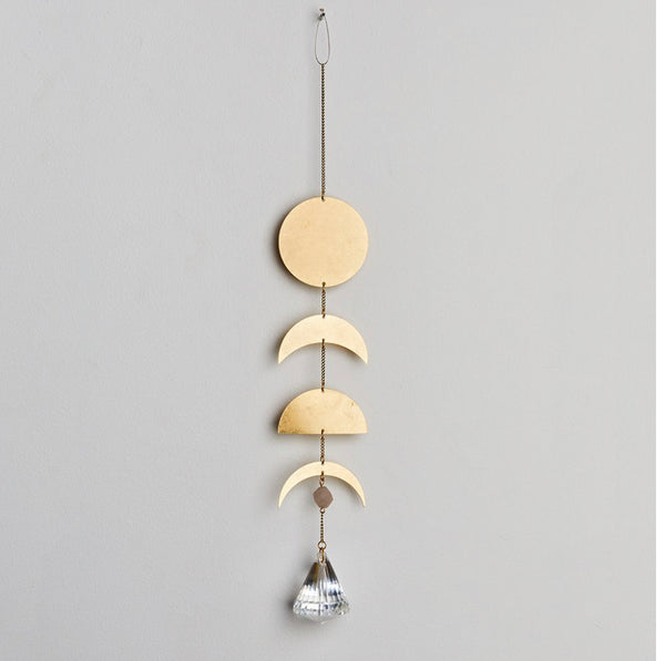 Scout Suncatcher - Moon Phases / Moonstone