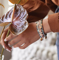 Scout Stone Intention Bracelet - Howlite / Silver