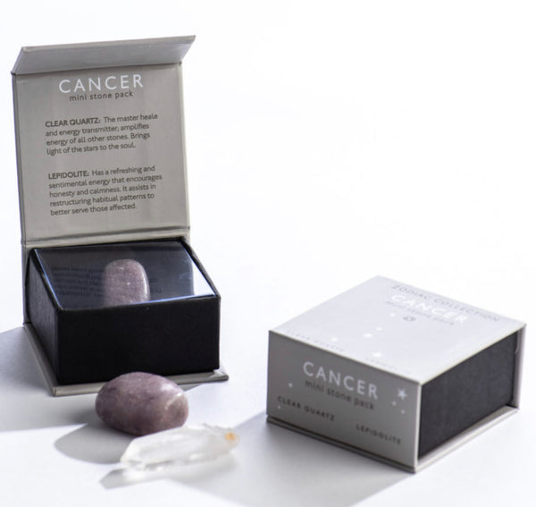 Shoppe Geo Cancer Zodiac Mini Stone Pack