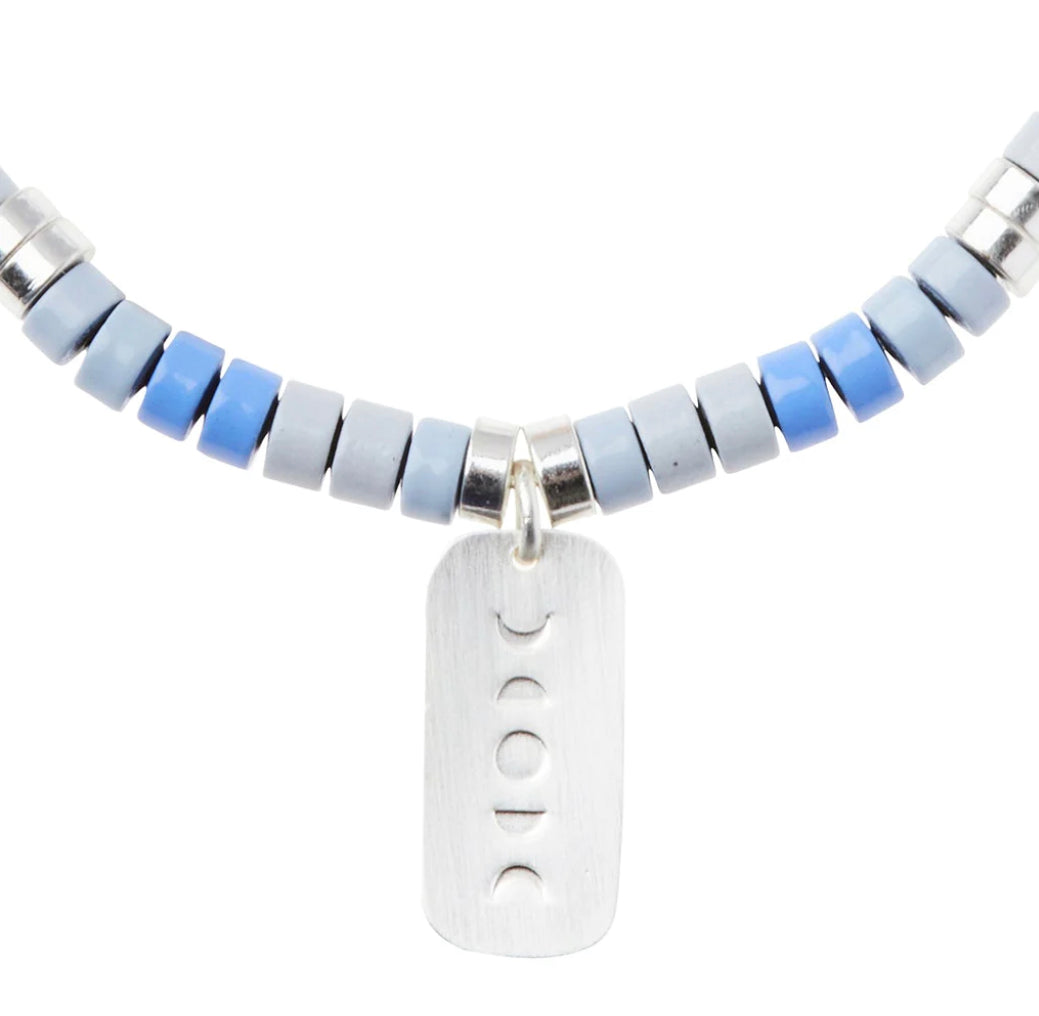Scout Stone Intention Bracelet - Howlite / Silver