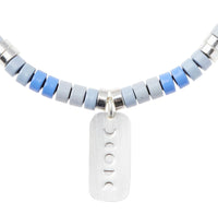 Scout Stone Intention Bracelet - Howlite / Silver