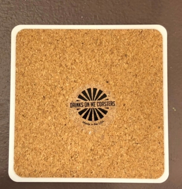 Drinks On Me Coaster - Very Wealthy Dog