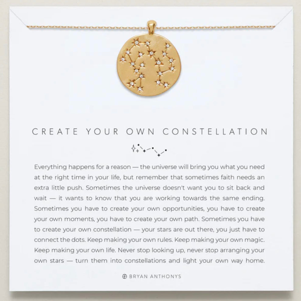 Bryan Anthonys Create Your Own Constellation Gold Necklace