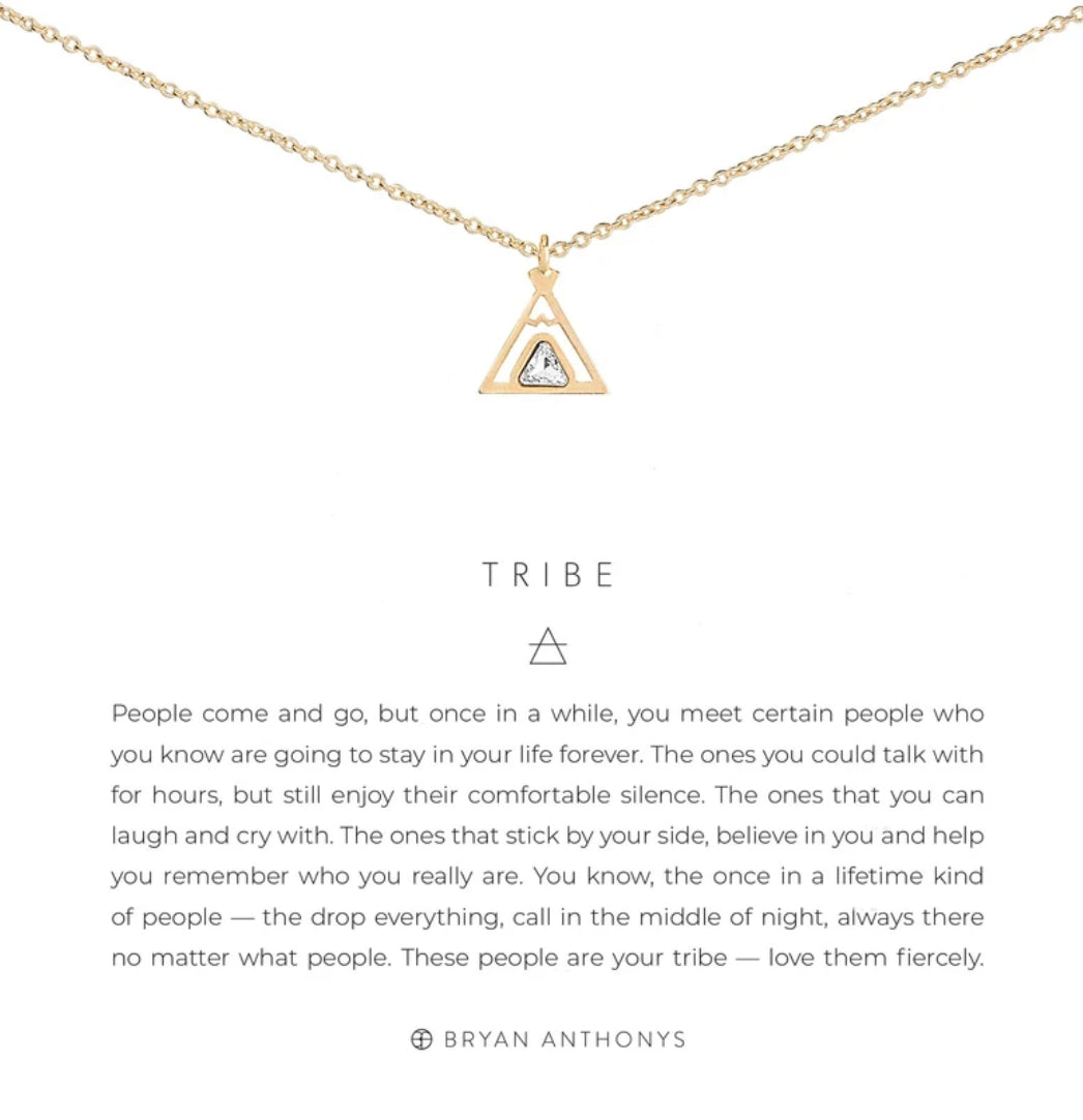 Bryan Anthonys Tribe Friendship Gold Necklace