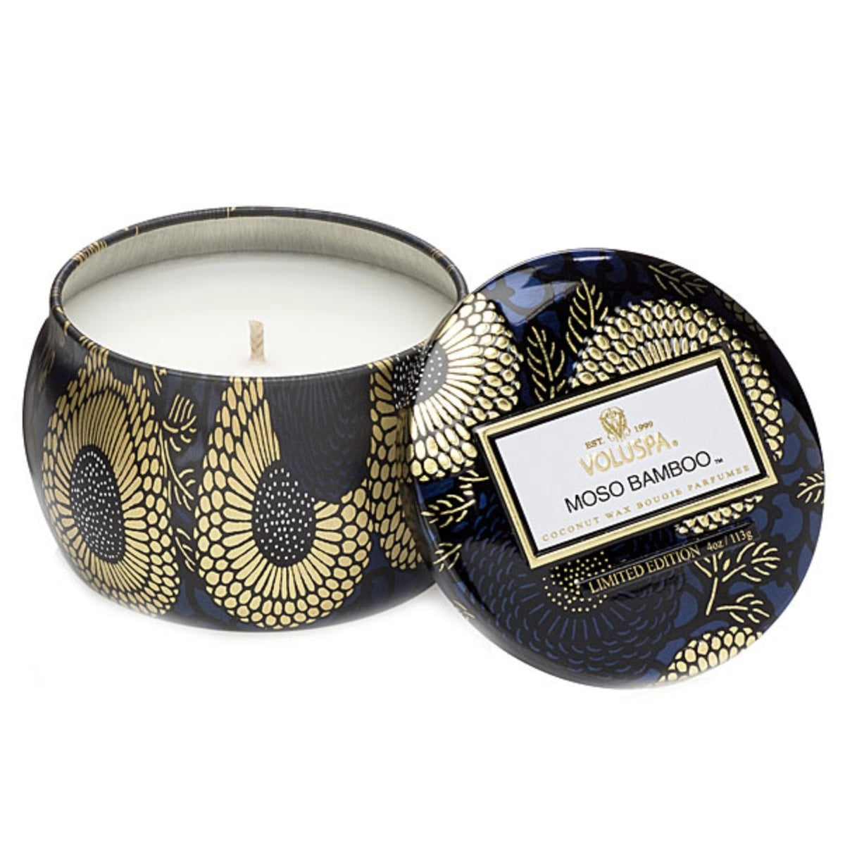 Voluspa Moso Bamboo Petite Tin Candle