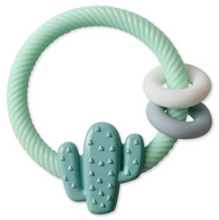 Cactus Mint Ritzy Rattle™ baby gift