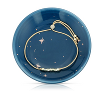 Lucky Feather Shine So Bright Bracelet + Dish Set