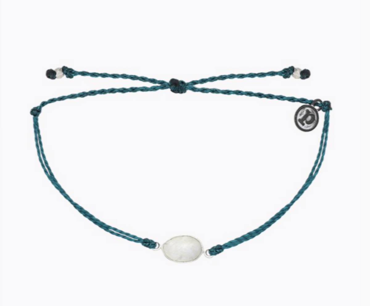 Pura Vida Round Moonstone Bracelet - The Boutique at Fresh