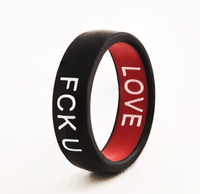 Flip Ring Reversible Fck U / Love