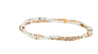 Scout Delicate Natural Stone Wrap Bracelet Necklace Amazonite Stone Of Courage