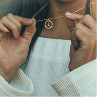 Bryan Anthonys Boundaries Gold And White Opal Boxed Necklace With Meaning