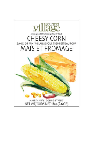 Village Gourmet Cheesy Corn Baked Dip Mix - The Boutique at Fresh