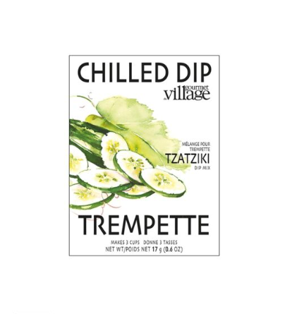 village gourmet chilled dip tzatziki