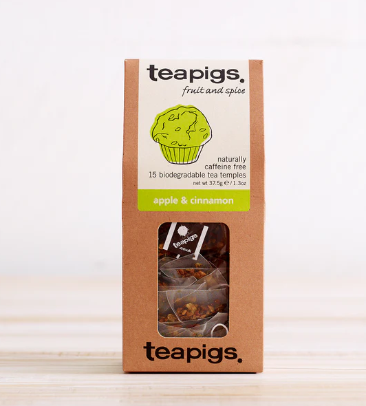 Teapigs Apple & Cinnamon Tea - 15 Tea Temples - Fruit and Spice - The Boutique at Fresh