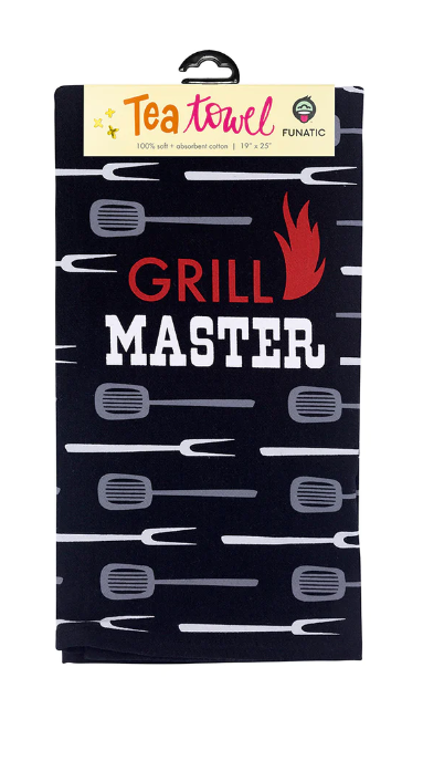 Funatic tea towel grill master