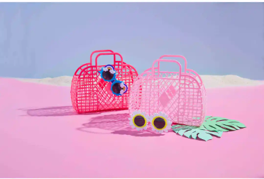 mud pie sunglass and purse set daisy or rainbow
