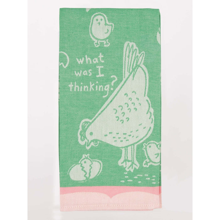 Blue Q What was i thinking dish towel
