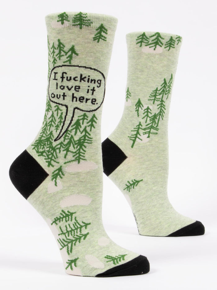 blue q womens socks I fucking love it out here