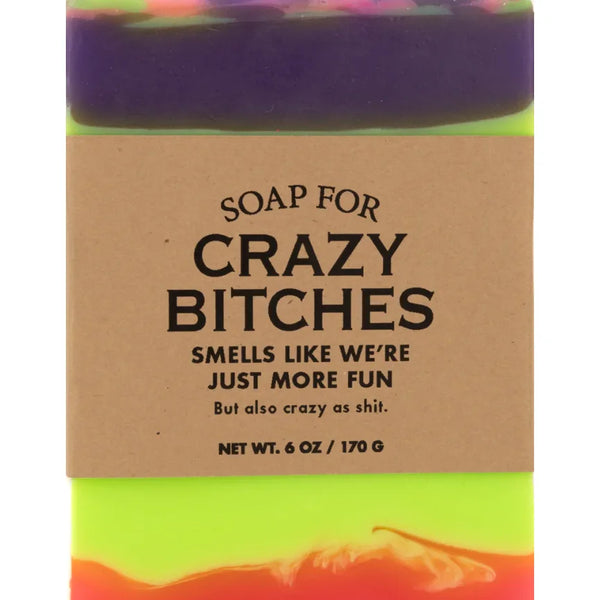 Whiskey River Bar Soap for Crazy Bitches