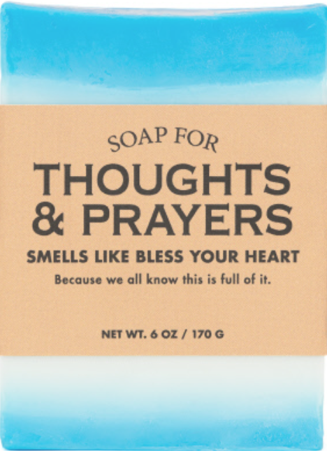 Whiskey River Bar Soap For Thoughts & Prayers